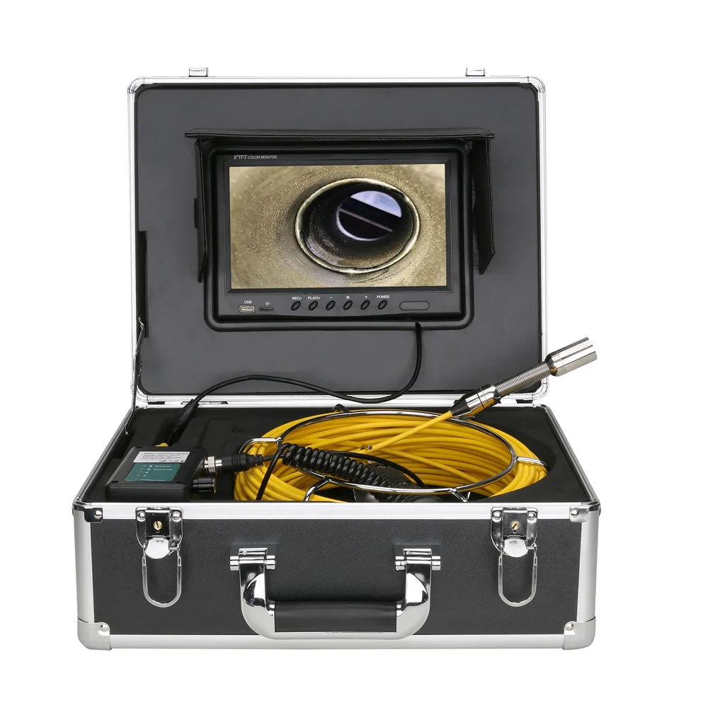 

7-Inch LCD 50M 1000TVL HD Video 22mm DVR IP68 Industrial Endoscope Pipe Inspection Camera Drain Sewer Pipeline Outdoor CMOS