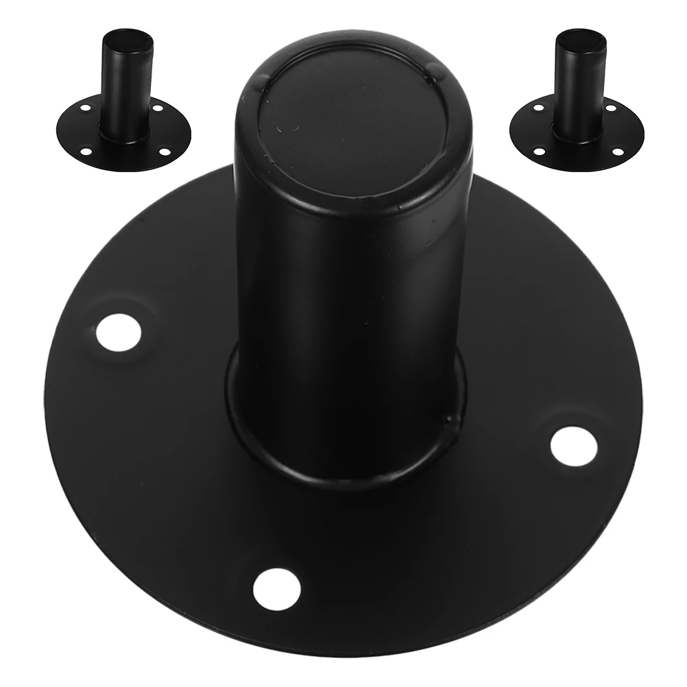 

3Pcs Metal Speaker Holder Stable Support Bracket Easy Setup Vibration Minimization Stage Audio Equipment Speaker Mount