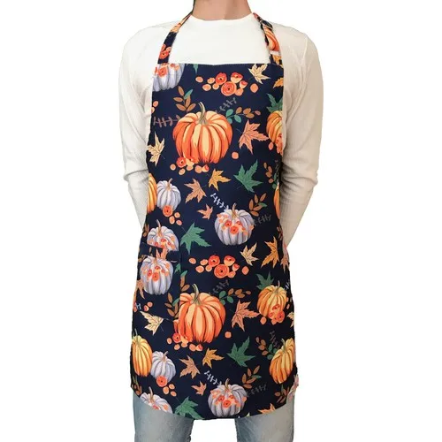 Apr10 Halloween Bal Kabaklı Christmas Kitchen Apron Pie Maker Cafe Design Apron