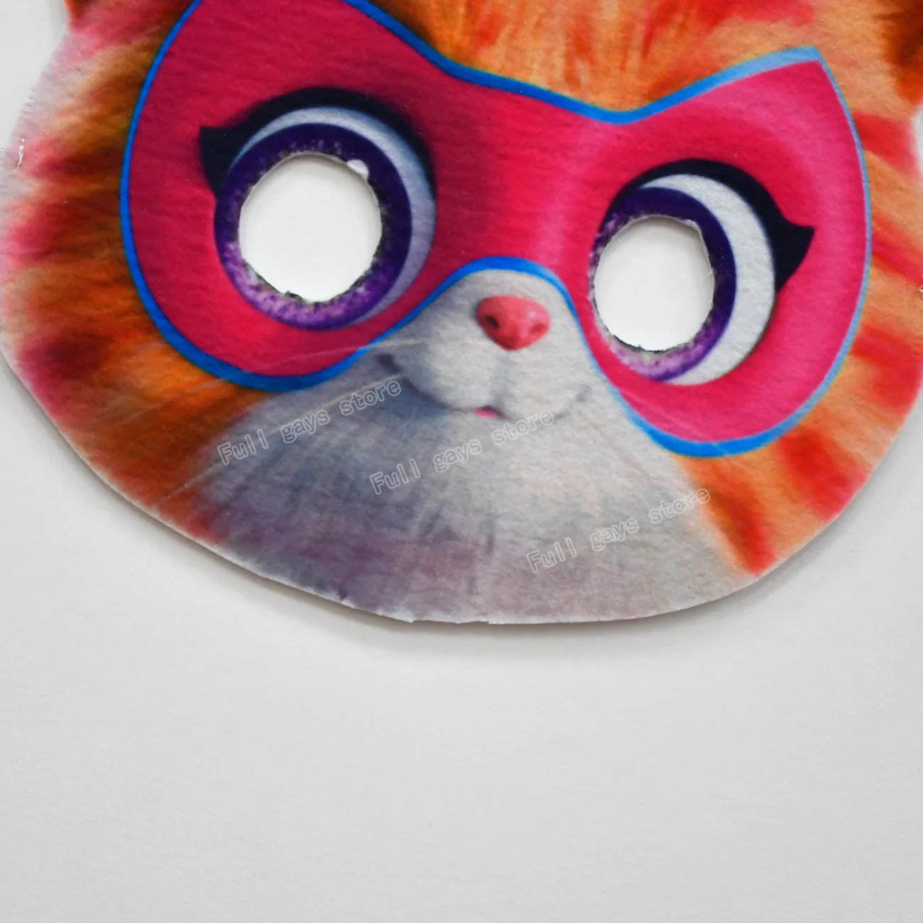 Cosplay Anime SuperKitties Mask Kids Birthday Party Toy Mardi Gras Cute Felts Face Masks Festive Supplies Baby Shower Gifts