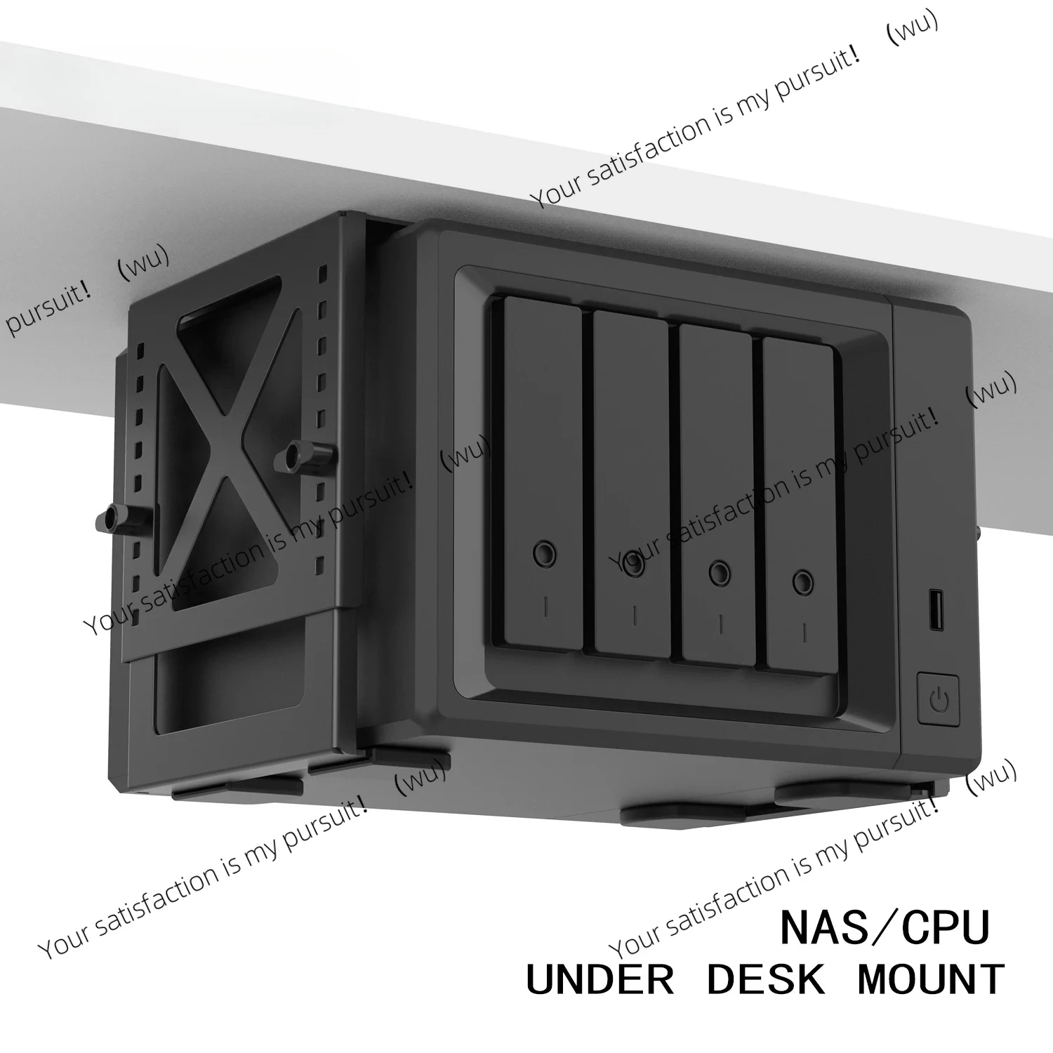 

Регулируемый держатель кронштейна для крепления под настольным ПК или NAS, совместимый с NAS, ЦП, UPS, настольной башней с малым коэффициентом формы