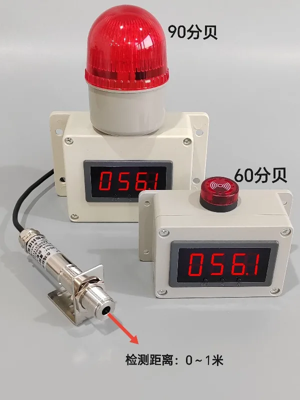Electronic digital display infr-ared thermometer, large screen induction, temperature, industrial