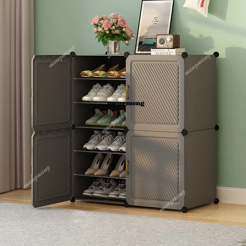 Multi Layer Entryway Shoes Rack Folderable Shelf Storage Small Shoes Rack Modern Home Organizador De Zapatos Cabinet Furniture