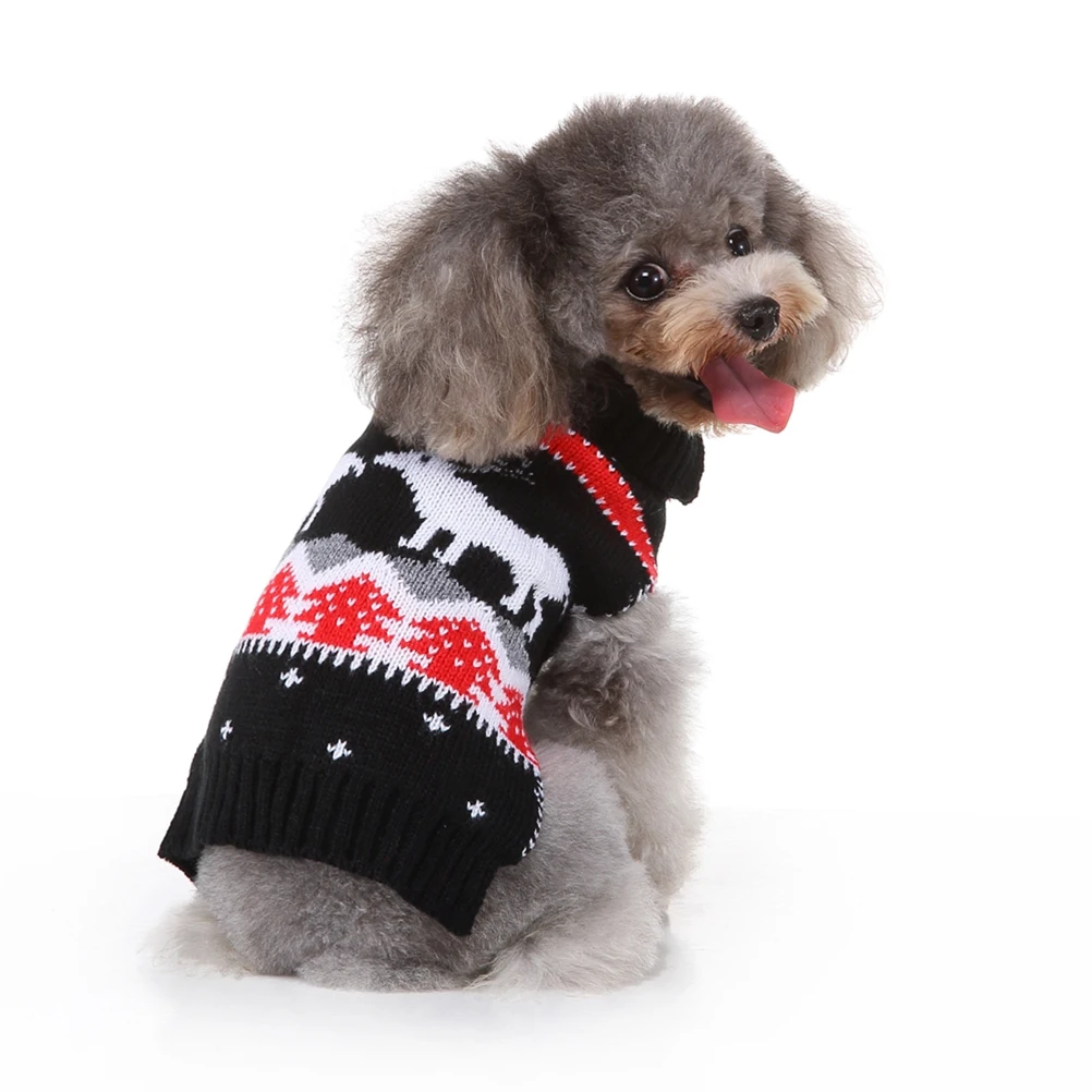 

Dog Pajamas Puppy Pet Elk Sweater Christmas Clothing Party Clothes Costume Sweaters