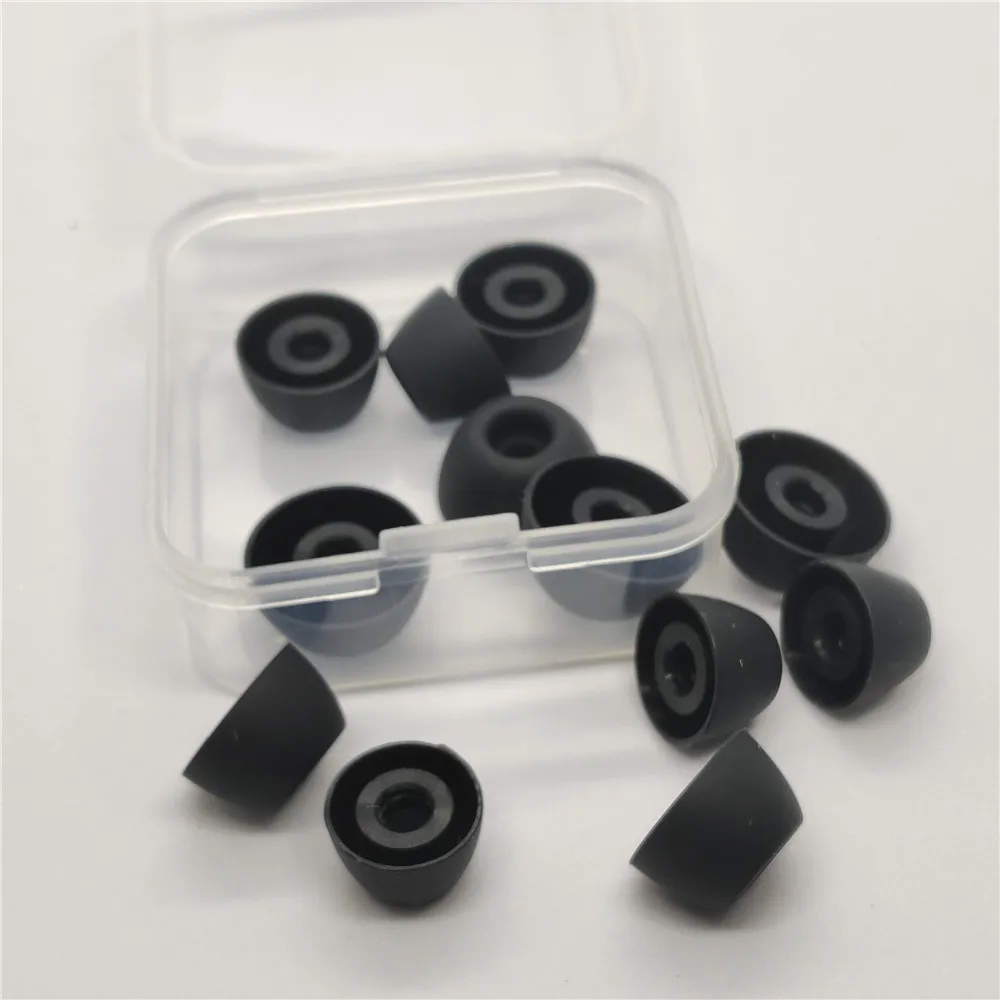 Silicone Ear Tips para Samsung Galaxy buds 2 Pro, fone de ouvido Eartips, Preto Acessório, R150, 2 Pro, 12 Pares