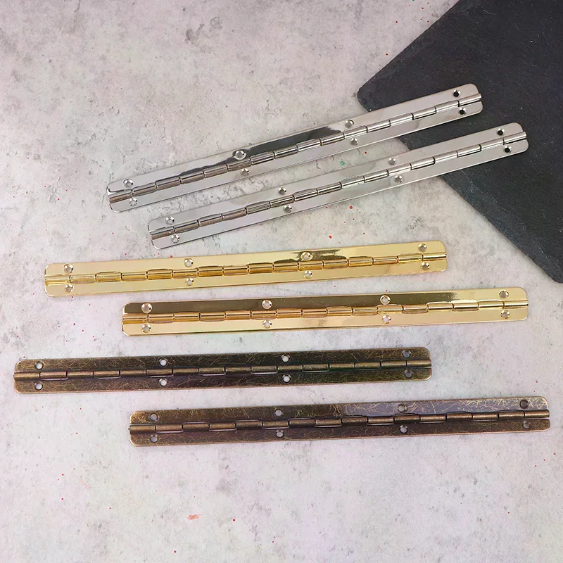 2 Pc S Hinge Hinges for Crafts Heavy Duty Piano Cabinet Box Long Window Iron Furniture Door and Window Hinge Long Hinge