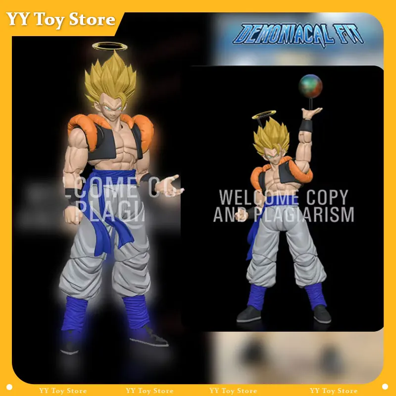 

2025 Demoniacal Fit Gogeta Figure Dragon Ball Z SHF Gogeta Super Saiyan Trunks Action Figures Model Toy Gifts Animation Movable