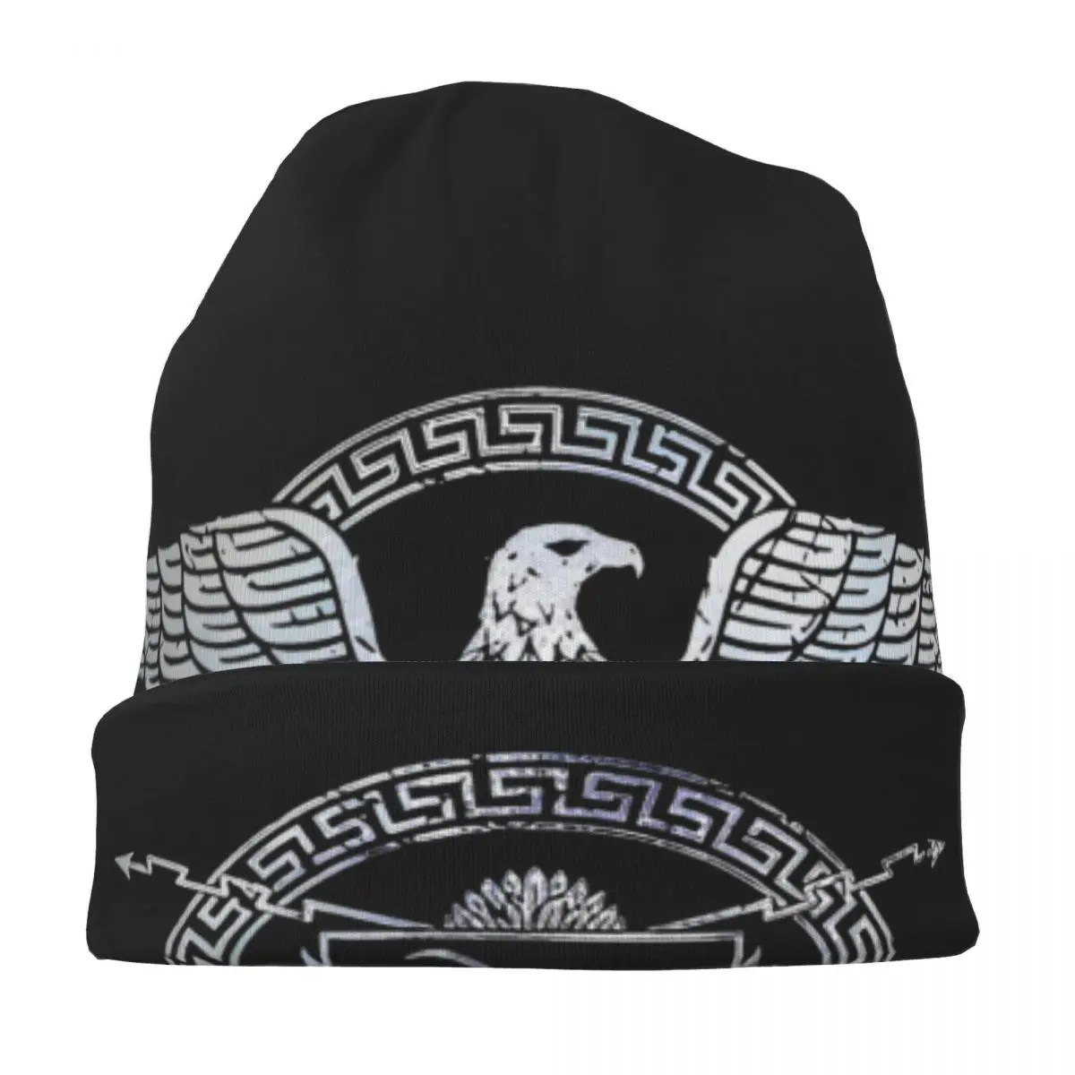 SPQR Roman Empire Eagle Emblem Vintage Bonnet Hat Autumn Winter Outdoor Skullies Beanies Hat Unisex Spring Dual-use Caps