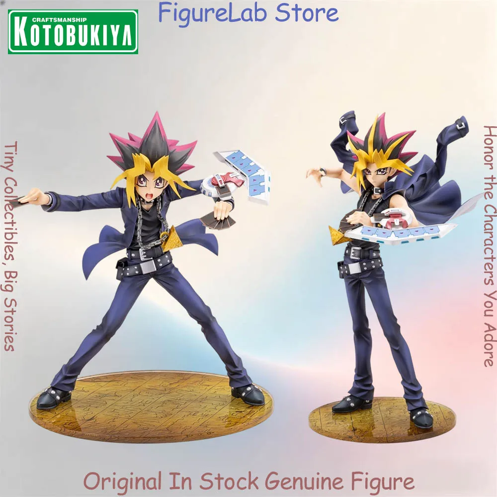 Official Genuine In Stock Kotobukiya Artfx J Mutou Yuugi Dark Yugi Passionate Duelists Figure Anime Yu-Gi-Oh! Model Boxed Toy