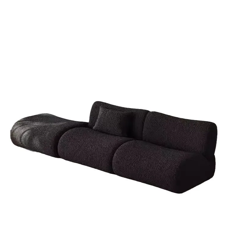 

Модульный диван-комплект L-образной формы из ткани с наполнителем из овечьей шерсти в ретро-стиле для гостиной и офиса, компрессионный, без наполнителя *Lemmy