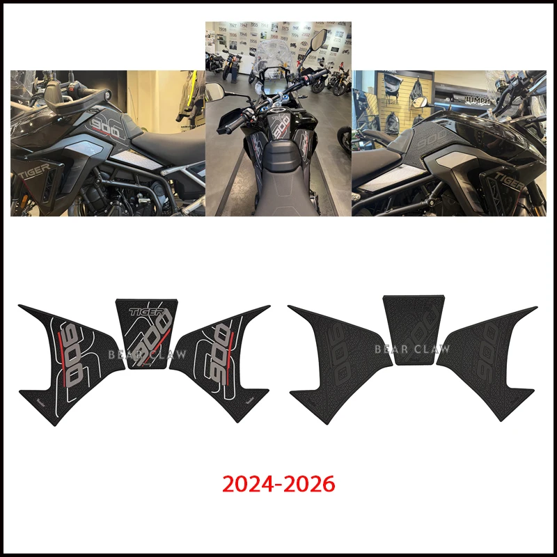 For Triumph Tiger 900 Tiger 850 Anti skid sticker for fuel tank modified sticker waterproof sticker rubber sticker 21-26 New