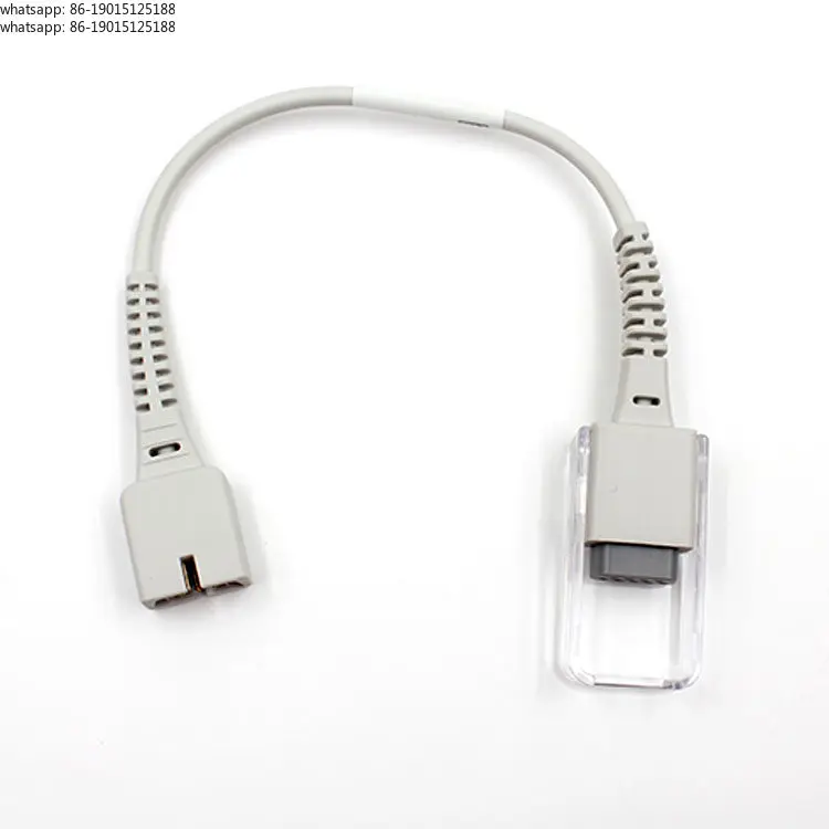 

Подходит для монитора ЭКГ, удлинительный кабель для датчика кислорода в крови, зашифрованный игольчатый кабель адаптера кислорода в крови DB9