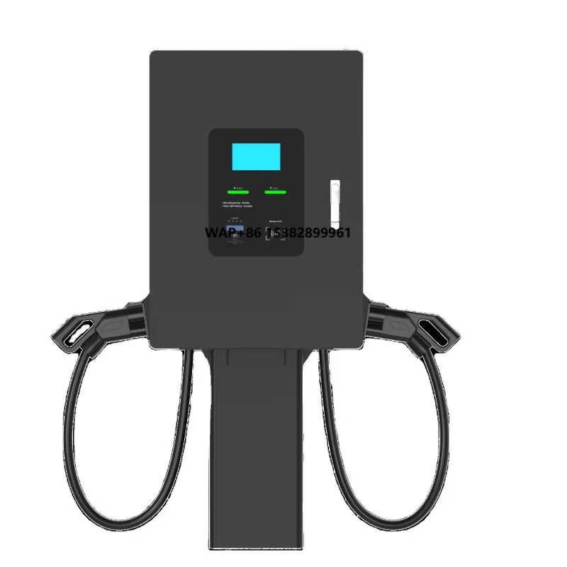 New Energy Fast Electric Car EV Chargers CCS2 100kW DC Power Converter EV Charger with 2 Guns Commercial Use