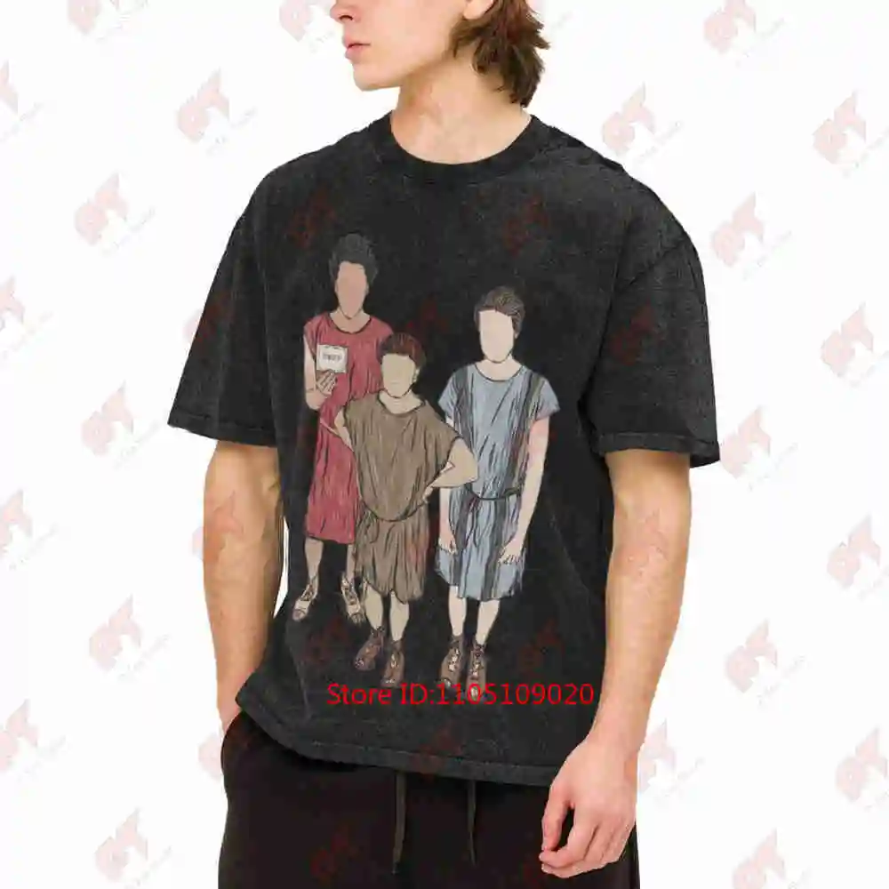 Plebs Marcus Stylax Friends British Comedy TV Show Vintage Washed Tee Pure Cotton T-Shirt