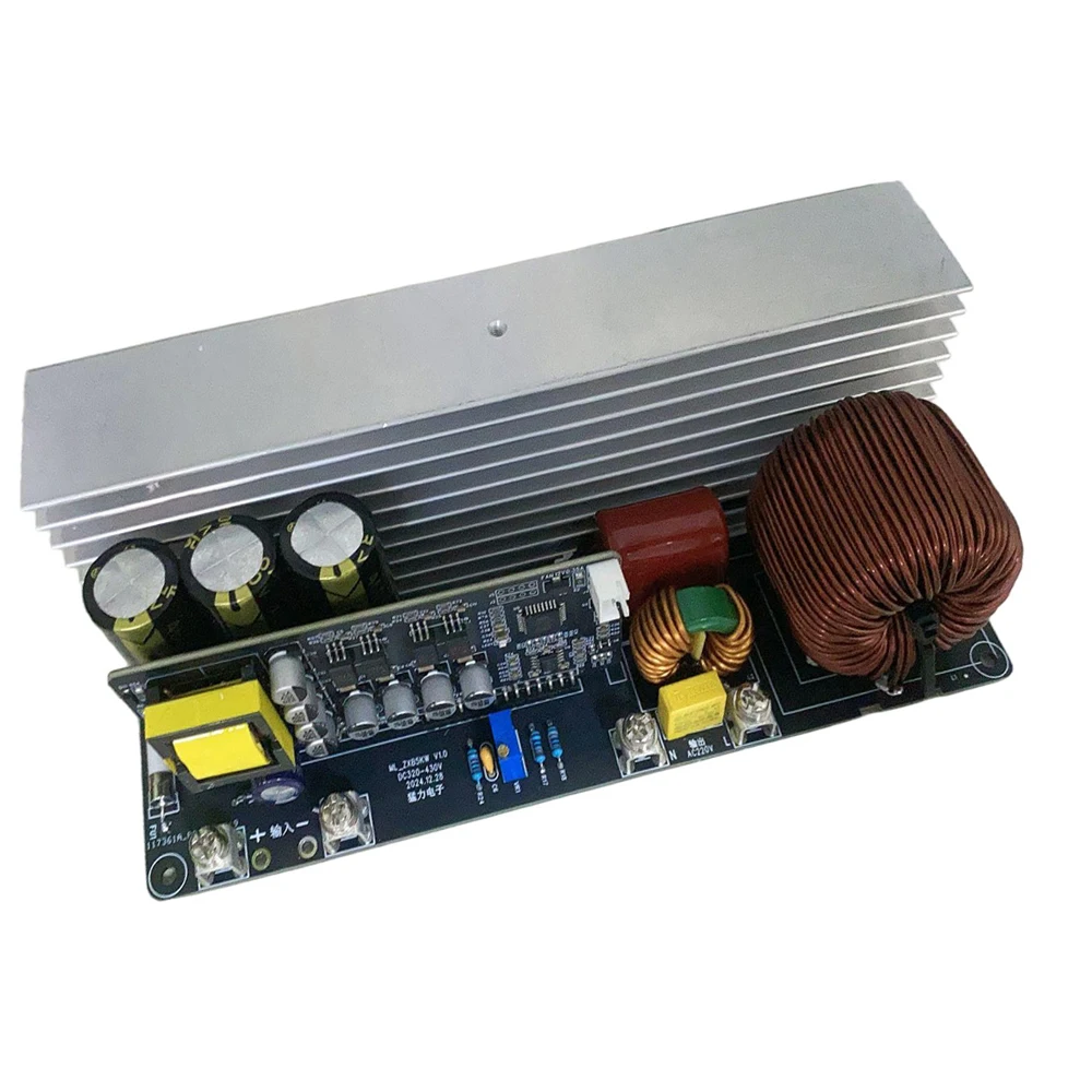 

High-power Pure Sine Wave Inverter Rear Stage Board DC 320V-420V Input AC 110-AC220V Output Adjustable 5000W Inverter Module