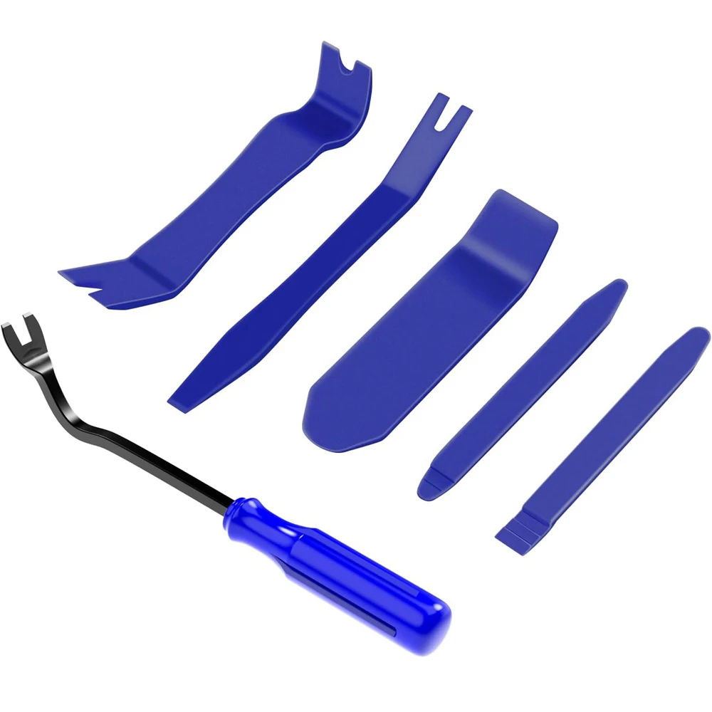 Auto Trim Removal Tool Kit Car Accessories Clip Pry Tools Kit Car Door Panel Rivet Pliers Tool Kit Interior Fastener Puller