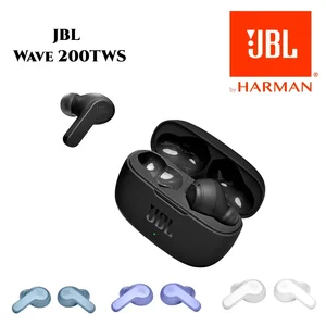 JBL-WAVE 200TWS TRUE Wireless Earbuds with Microphone, Bluetooth 5.0, sports headphones, headphones, headphones, HK version 8 Main Sales Phone JBL Original Wireless - №1