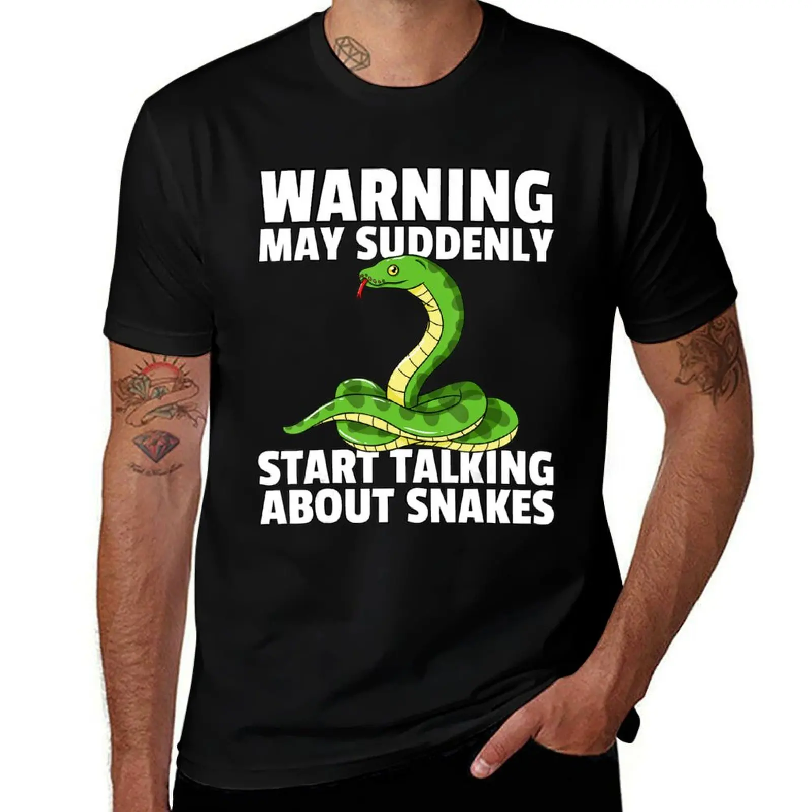 Ball Python Snake Gift For Boa Lover Owner T Shirt T-Shirt Functional Casual Short Sleeve Tee T-Shirt