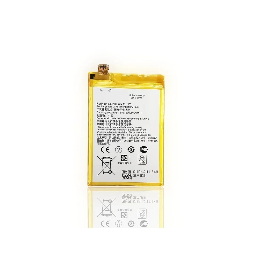 Replacement Phone Battery C11P1424 3000mAh for ASUS ZenFone 2 ZE551ML ZE550ML Z00AD Z00ADB Z00A Z008D + Free Tools