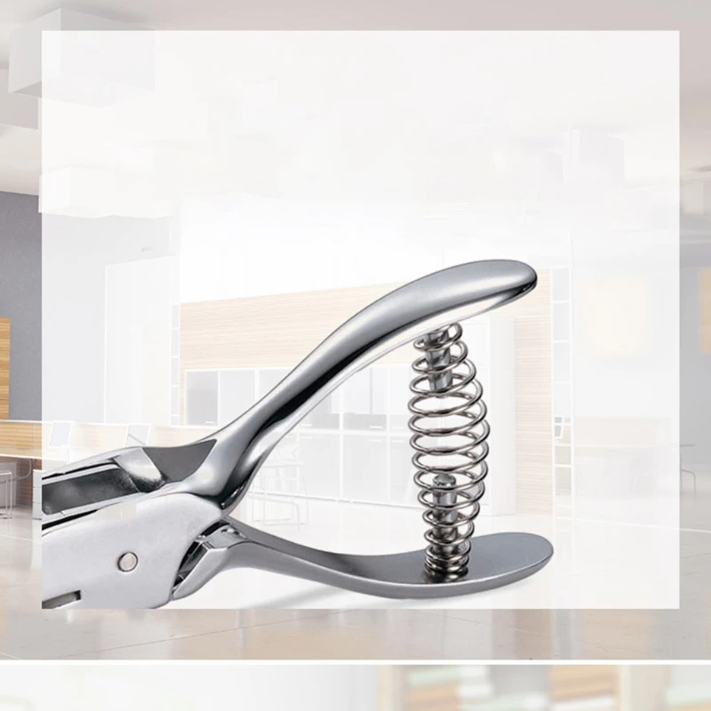 금속 단일 타원형 구멍 펀처 스크랩북용 소형 종이 펀치 컷 플라이어