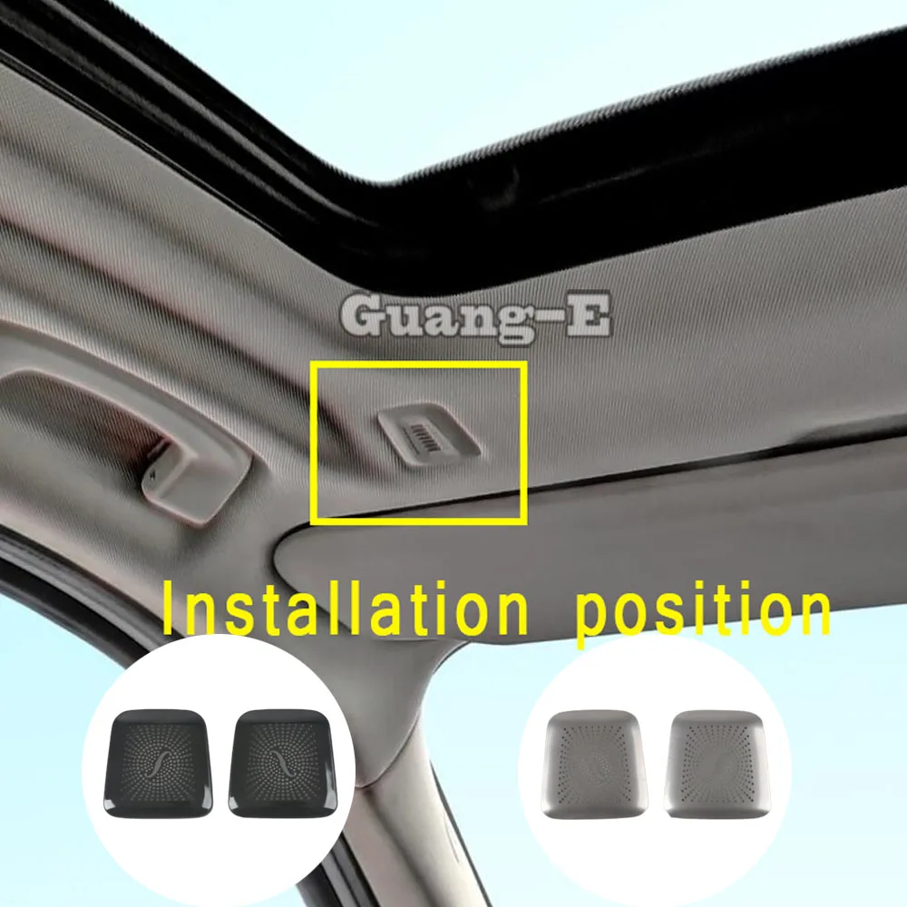 Car Roof Audio Speaker Cover For BMW X3 XDrive 25i 28i 30i 2018 2019 2020 2021 2022 2023 Decoration Horn Interior Accessories