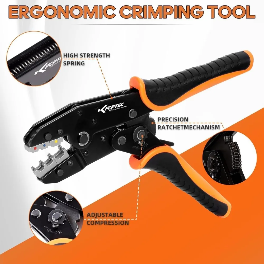 طقم مكشكش مكون من 9 قطع مع فكي قابل للتبديل للمشروعات الكهربائية والسيارات والطاقة الشمسية