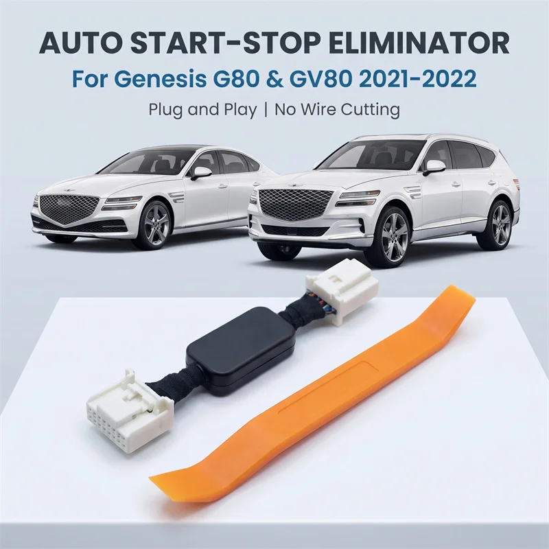 For Hyundai Genesis G80 GV80 2021-2023 Automatic Default Start Stop Switch Car Stop Start Engine System Off Device Cable