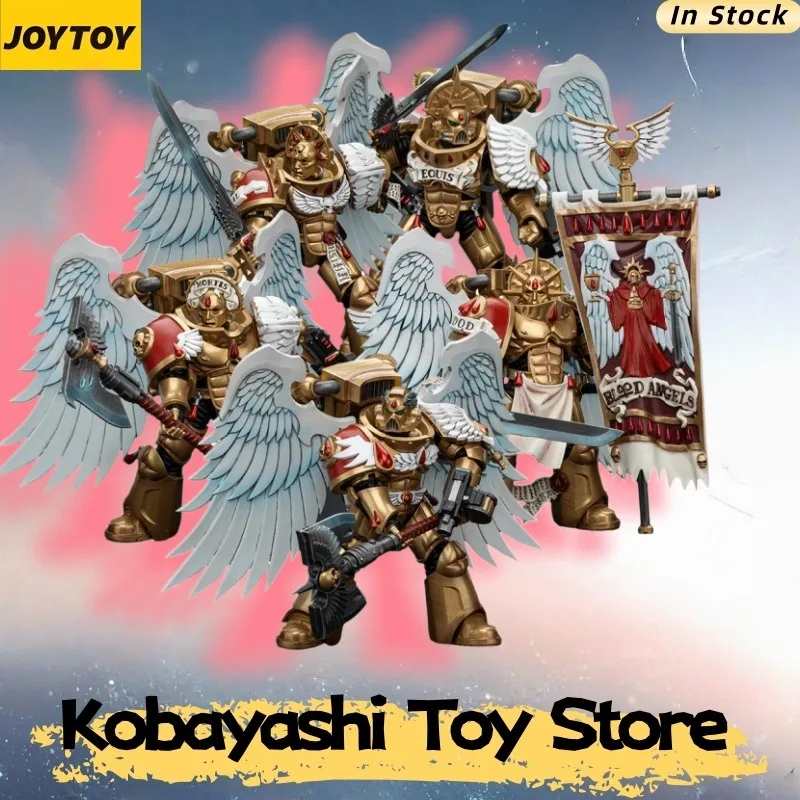 

Original JOYTOY Warhammer 40k Blood Angels Sanguinary Guard 1/18 12.2cm Action Figure Brand New in Stock