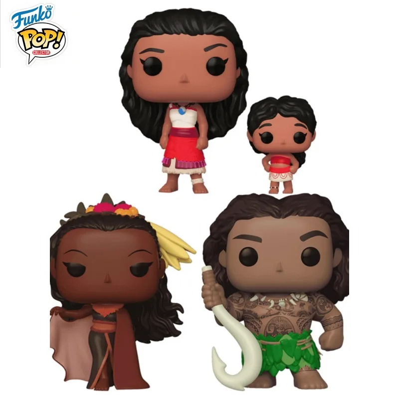 In Stock FUNKO POP Original and Authentic Co-branded Disney Moana Maui Ocean 2 Series Can Be Used To Collect Holiday Gifts - Image 6