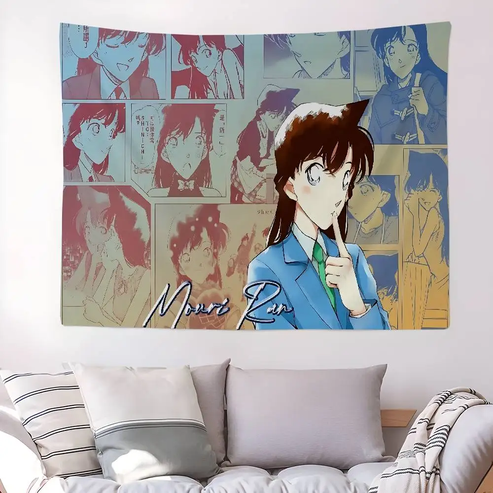 Mystery Detective C-Conan Cartoon Tapestry For Living Room Home Dorm Decor INS Home Decor