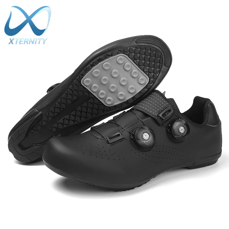 2025 Men Non-Locking Cycling Shoes Without Cleats Road Bicycle Sneaker Cleatless Mountain Bike Shoes MTB Flat Pedal Shoes Women