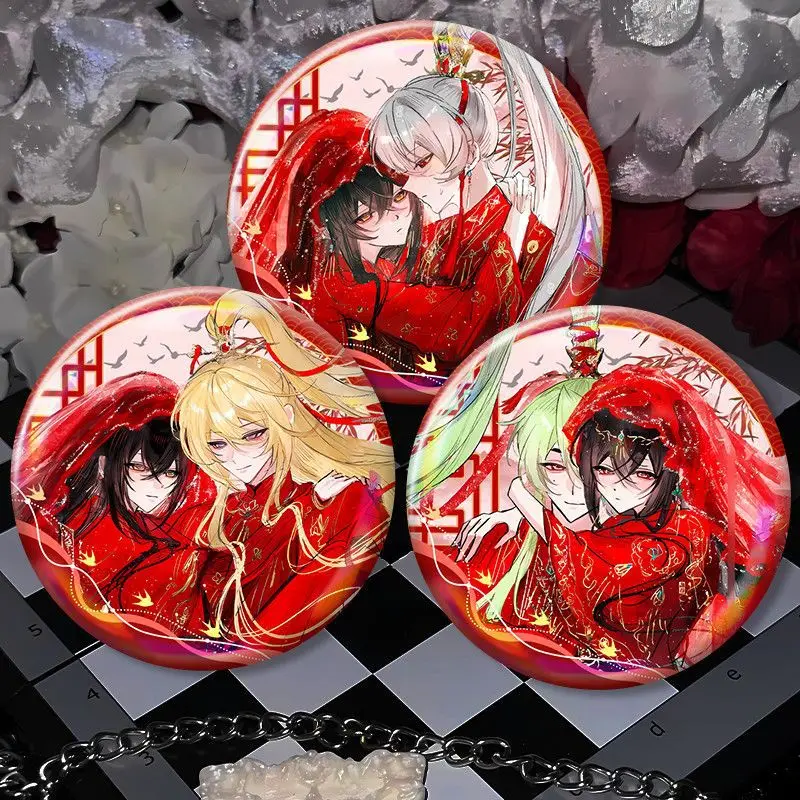 What's Wrong with My Big Brother Anime Figure Dongfang Xianyun Gong Changsheng Brooch Ancient Style Wedding Pin Gift Accessories