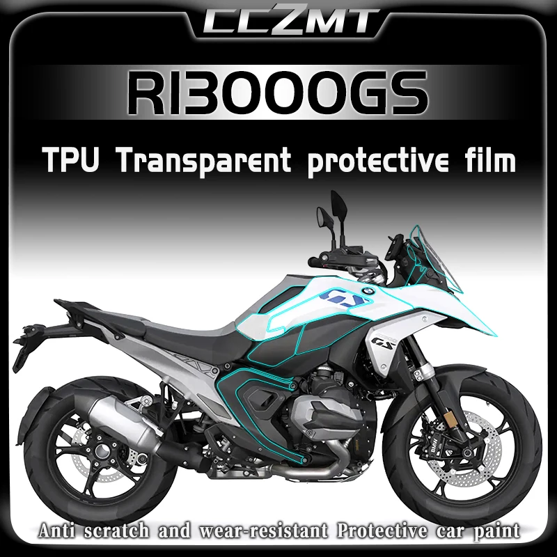 For BMW R1300GS R 1300 GS r1300gs 2024 Invisible car cover body protection film transparent sticker modified accessories