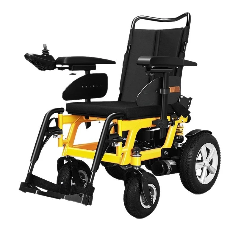 

Disabled electric wheelchair intelligent fully automatic folding reclining elderly scooter