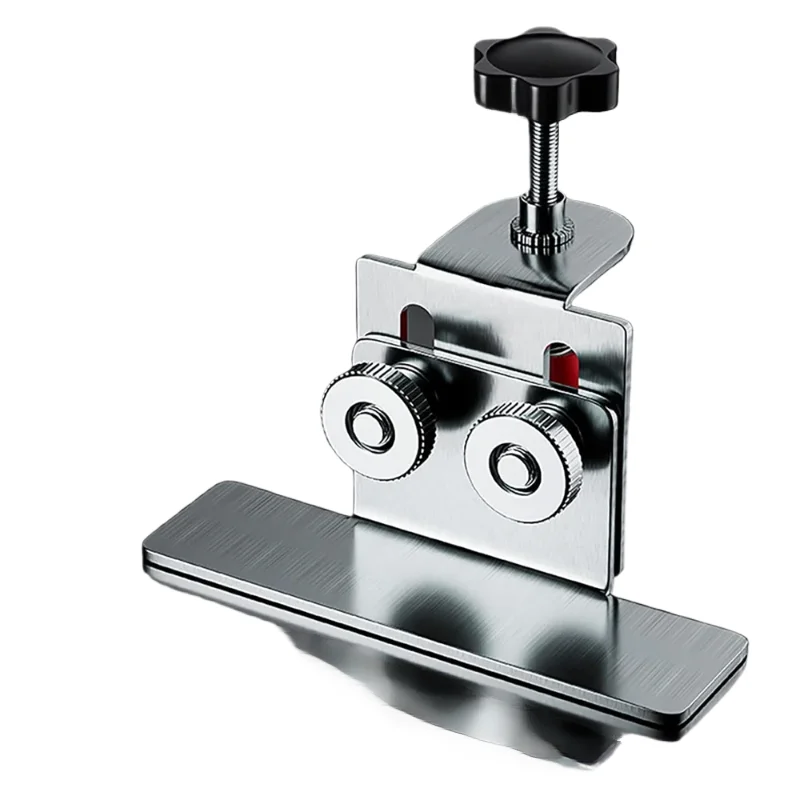 

New Cabinets Frame Jig Woodworking Cabinet Door Mounting Positioner Adjustable Stainless Steel Cabinet Door Mounting Clamp