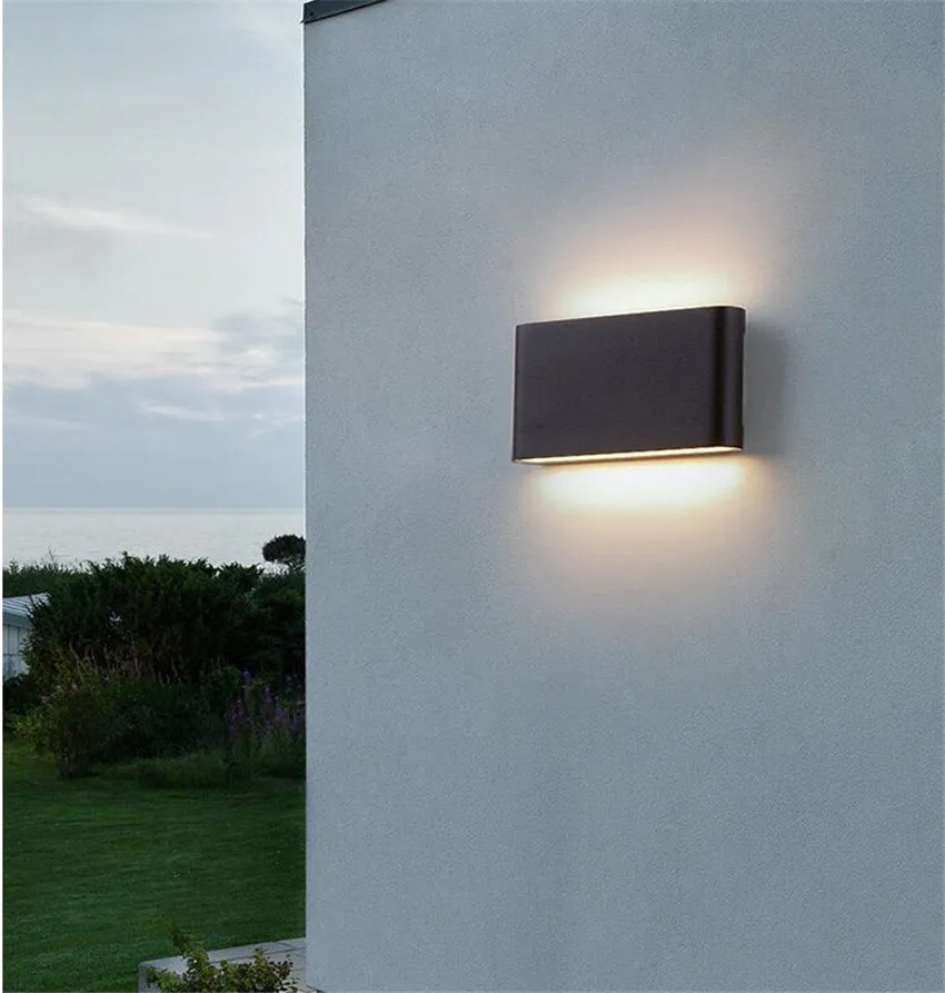 Outdoor Waterproof IP65 With  Human Induction Wall Lamp  Porch Corridor Decoration