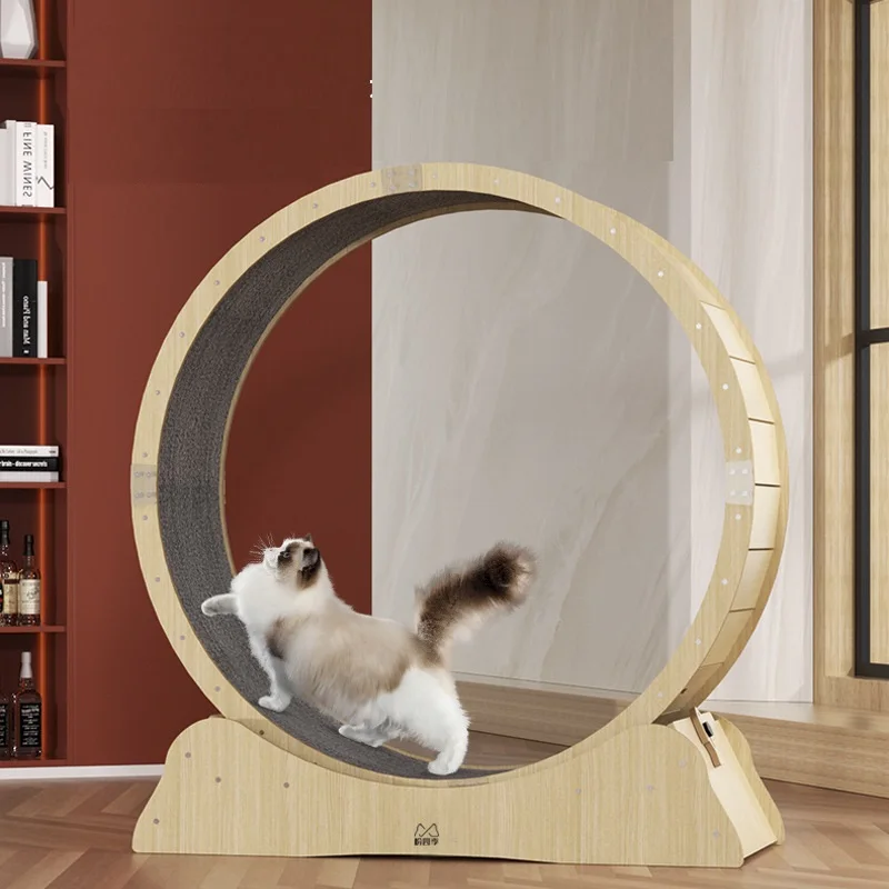 

Cat Weight Loss Roller Running Wheel Cat Treadmill Cat Toys Pet Roller Sports Climbing Frame Pet Supplies