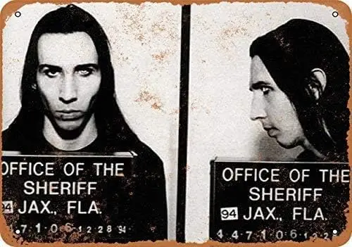 1994 Mug Shot Wall Plaque Sign es-aluminum