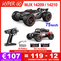 Hyper Go 75KM MJX 14210 V3.0 14209 1/14 RC Car Brushless 2.4G Remote Control 4WD Off-road Racing  RC Truck Electric Hobby Toy