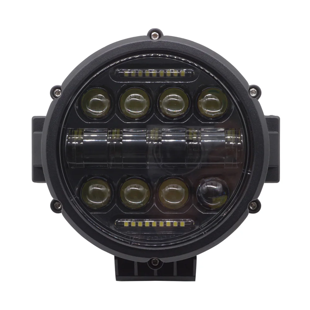 7inch LED Pods Driving Light 75W Offroad LED Work Light Bar White DRL Light Flood Spot SUV ATV Tractor Truck LED Light