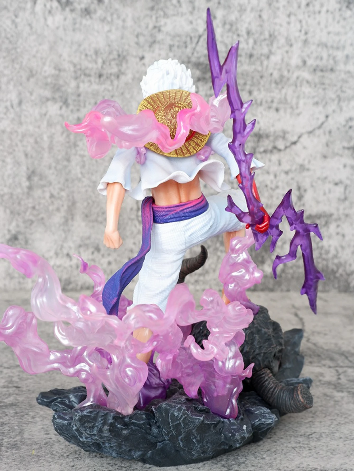 27 см ONE PIECE аниме фигурка Обезьяна Д. Луффи периферийные устройства ПВХ модель стоячая поза статуя настольные украшения подарки на день рождения игрушки