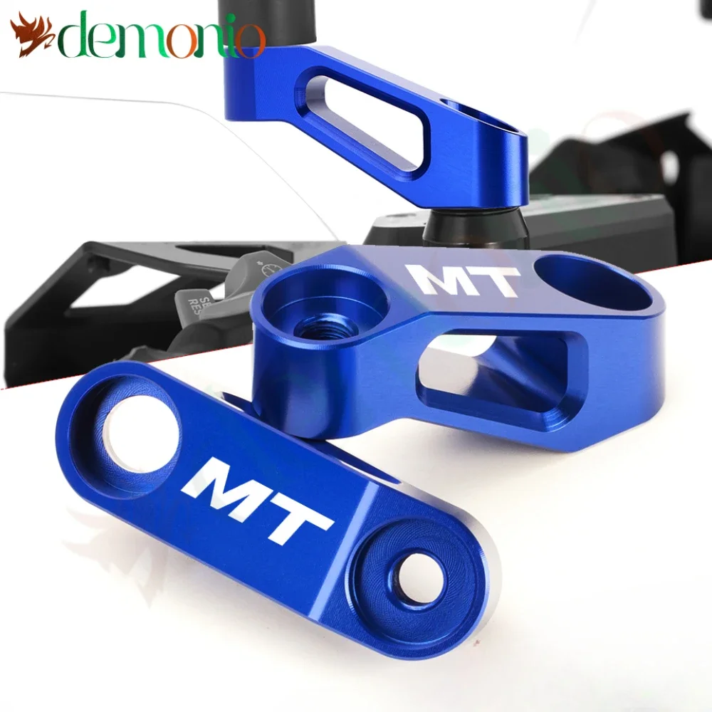 Motorcycle Accessories For YAMAHA MT-01 MT03 MT 03 MT 07 MT07 MT 09 MT09 MT 10 MT10 MT125 Rearview Mirror Adapter Extender Riser