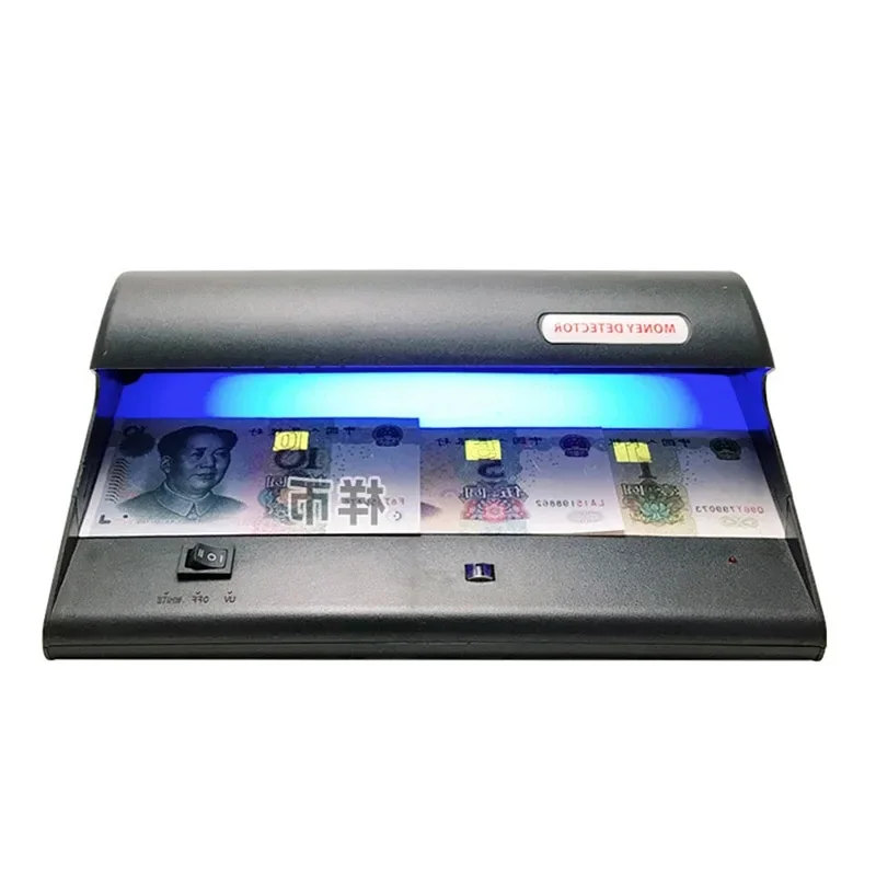 B-M 16W Double UV Light Money Detector Checker Practical Counterfeit Money Tester Bill Currency Fake Detector Machine