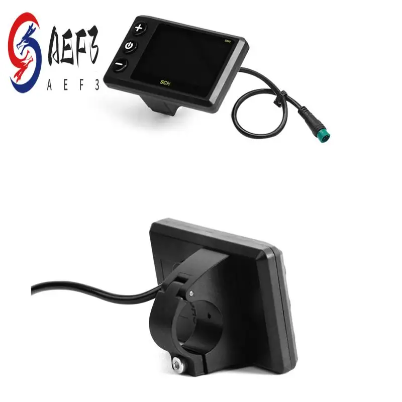 

AEF3-S869 Electric Bicycle LCD Display 24V-72V Electric Scooter LCD Color Meter For Mountain Bike LCD Meter Waterproof 5PIN