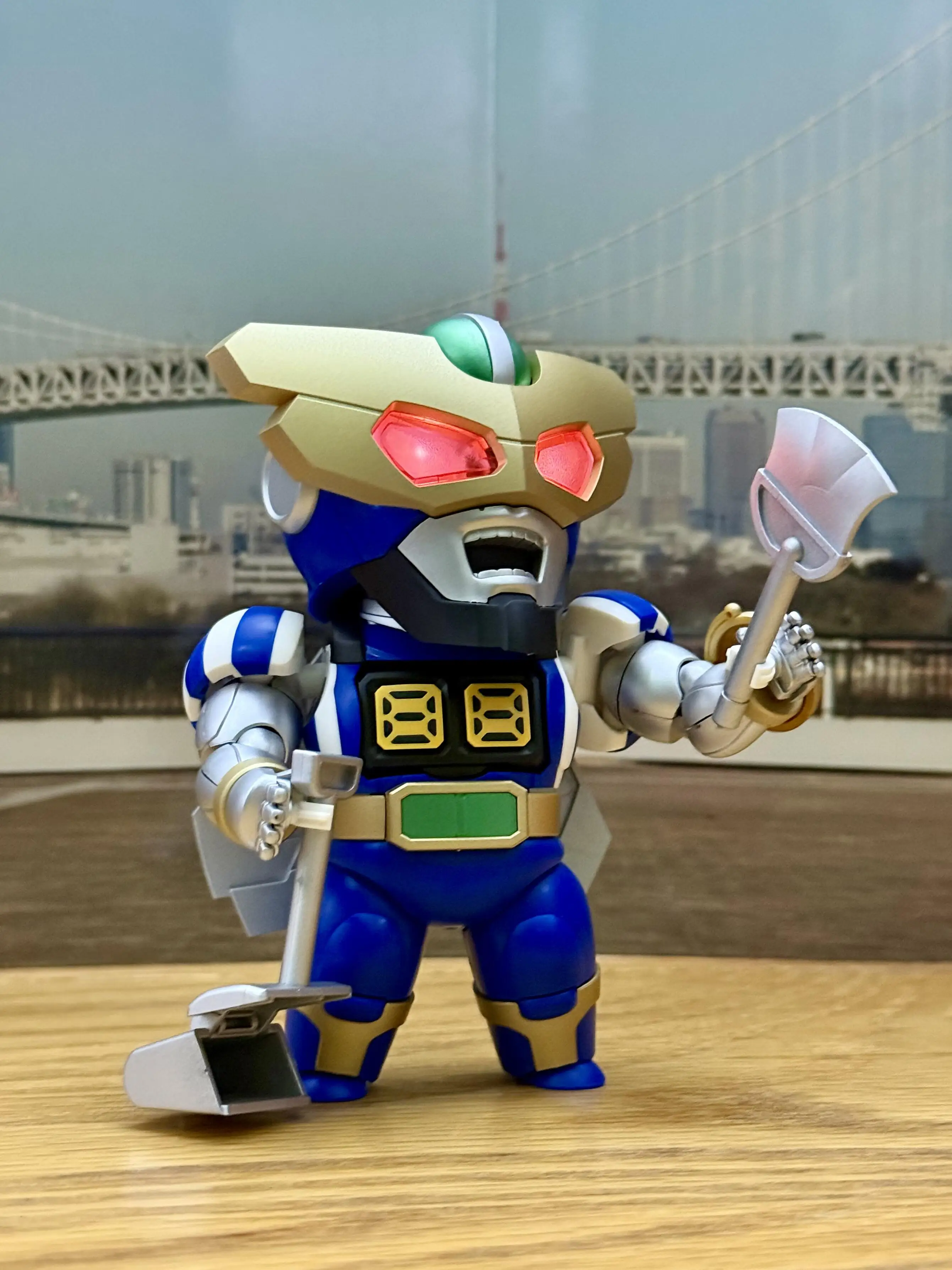 Original Orange Cat Sexta Bala B-ROBO KABUTACK Libélula Capitão Tentoleena Q-Versão Brinquedo Modelo Montado