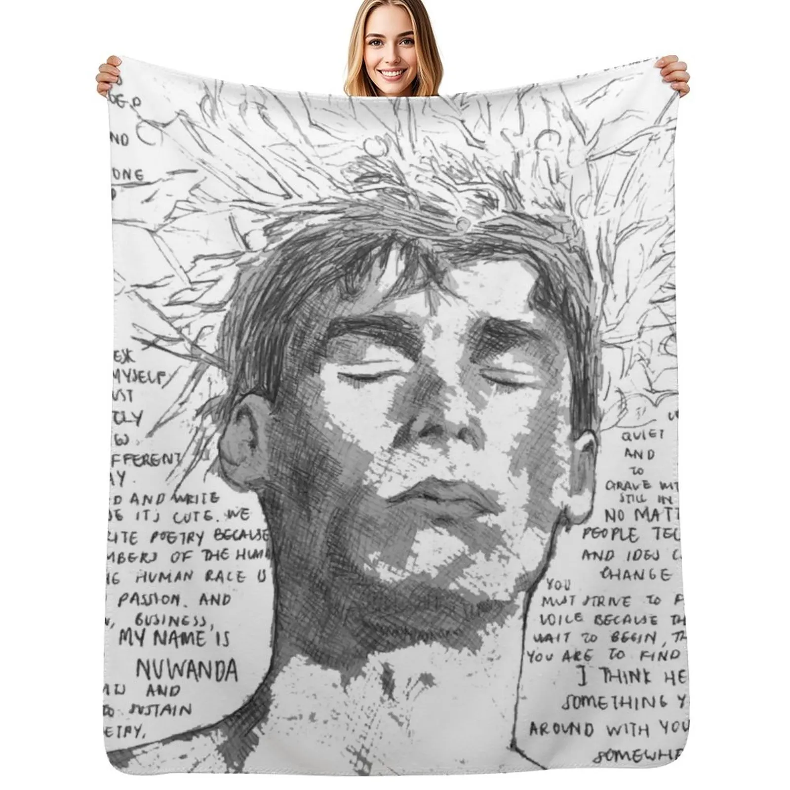 

I was good Throw Blanket Foldable Soft Warm Blanket for Outdoor Use