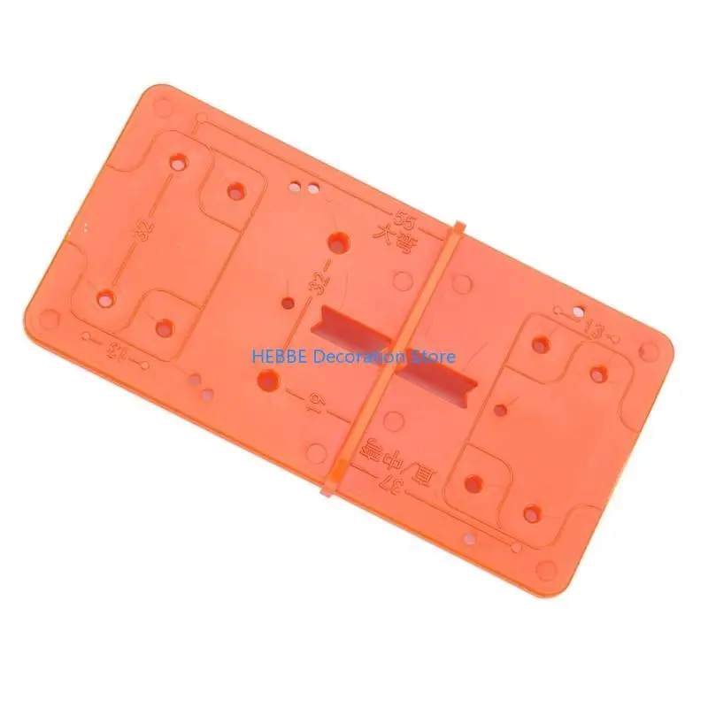 

B0KC Woodworking Hole Guide Guide Locators Multopress Hinge Boring Gig Opener