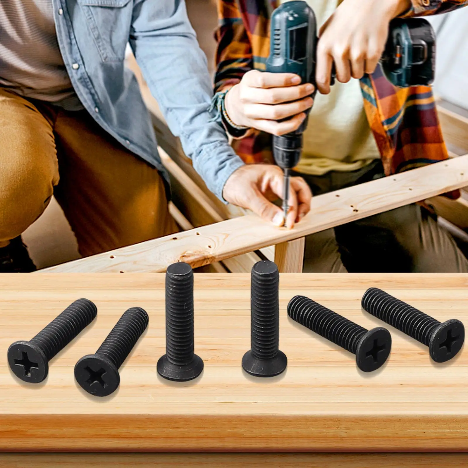 

Достайте точность и эффективность с помощью этих 6 фиксирующих винтов с левой резьбой M5/M6 для адаптеров хвостовика сверлильного патрона UNF.