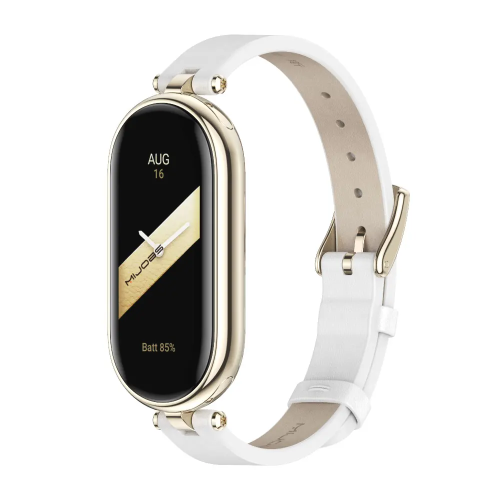 Armband für Mi Band 10 9 8 7 6 5 Armband für Xiao mi Smart Band 9 Strap für Mi Band 8 Leder Armband Für Mi Band 7 Correa