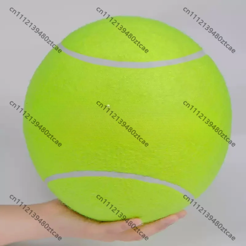 9.5 Inch Inflatable Signature Tennis Ball Large Inflatable Ball Advertising Collection Souvenir Sports Decor